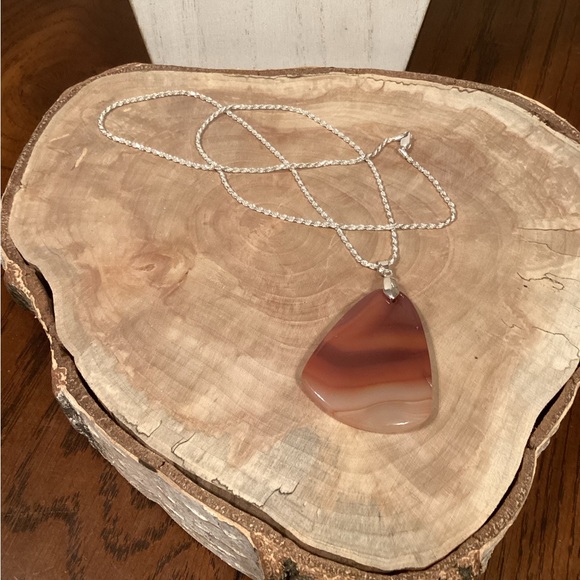 Carnelian Agate Necklace - Picture 3 of 5